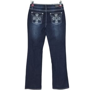 Earl JEANS Size 12 Cross Pockets~ Stretch Slim Boot Super Cute! Earl JEANS Size 12 Cross Pockets~ Stretch Slim Boot Super Cute!